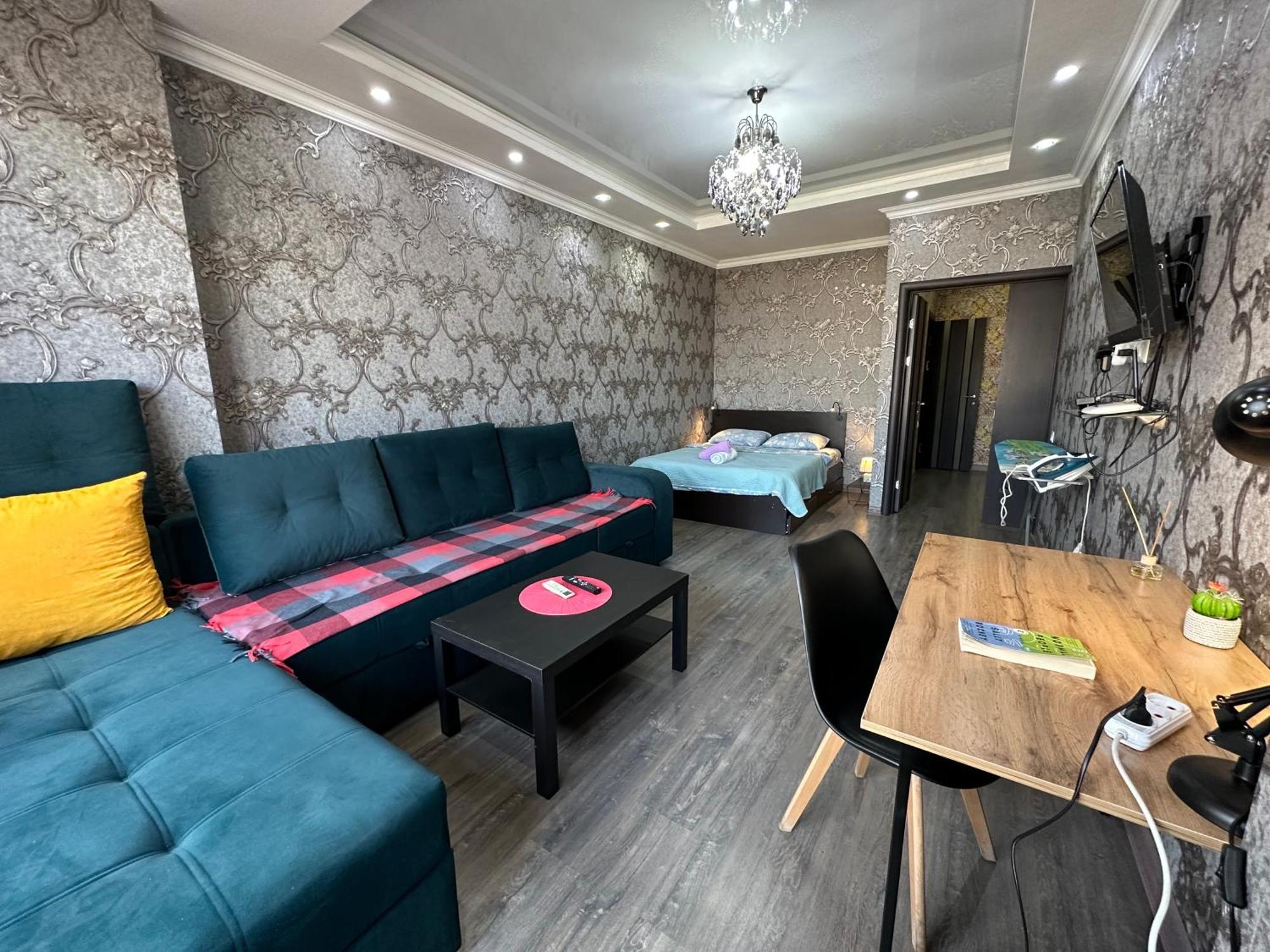 Apartment With City View On Sydykova St. 123 Bişkek Dış mekan fotoğraf