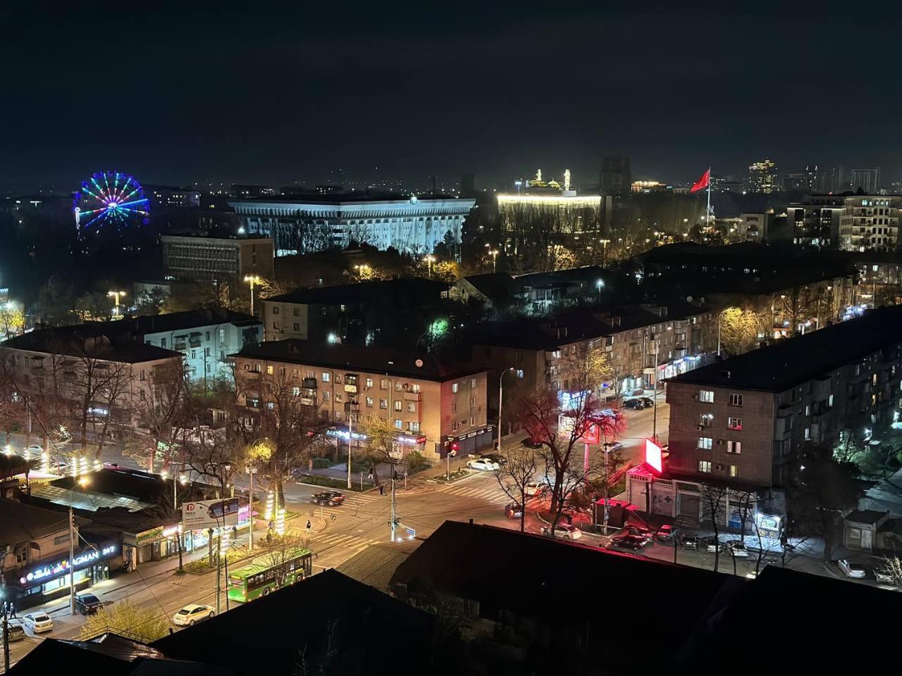 Apartment With City View On Sydykova St. 123 Bişkek Dış mekan fotoğraf
