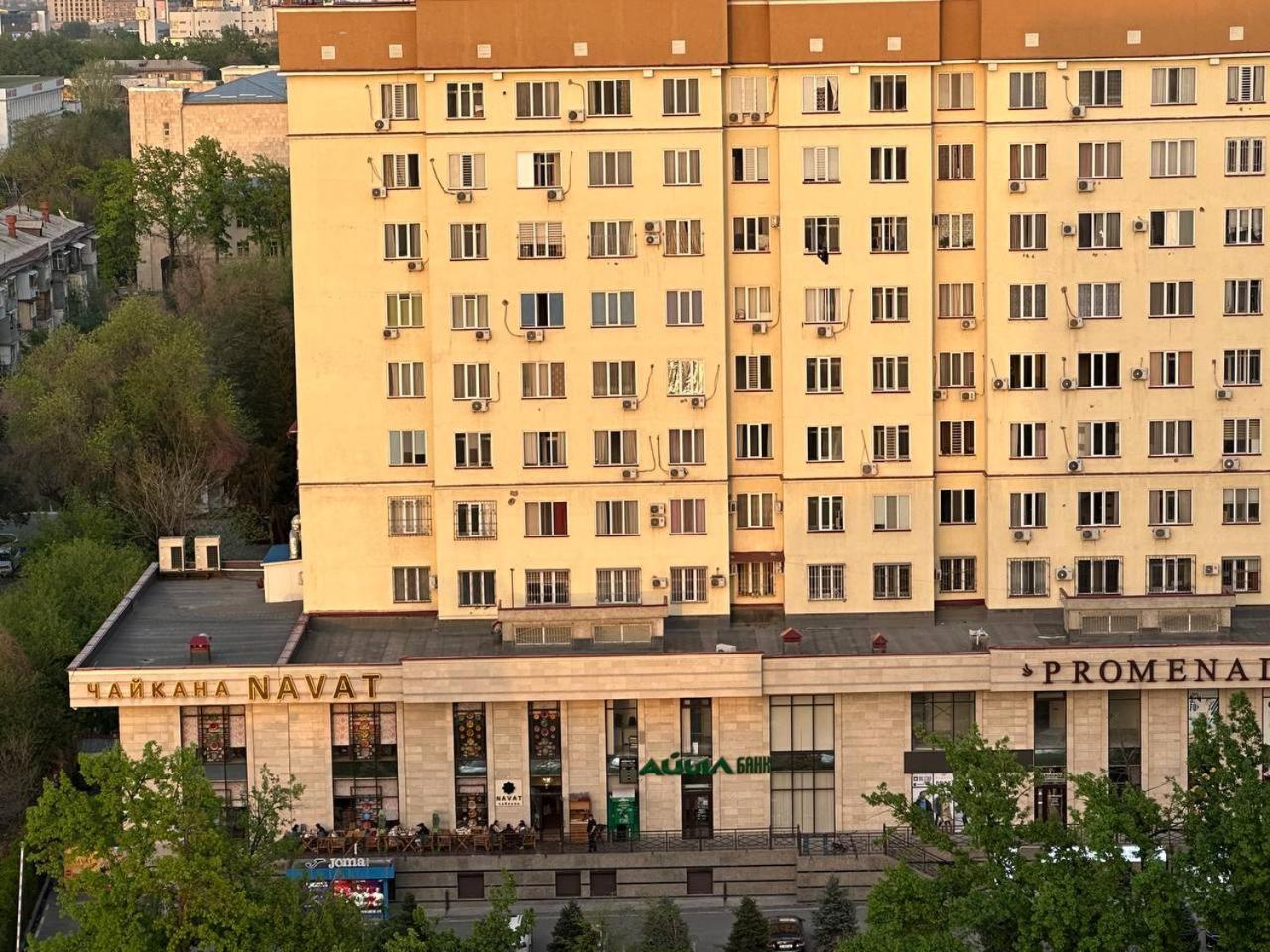Apartment With City View On Sydykova St. 123 Bişkek Dış mekan fotoğraf